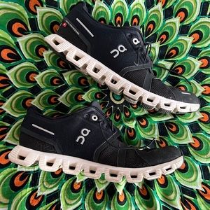 Cloud-on running shoes